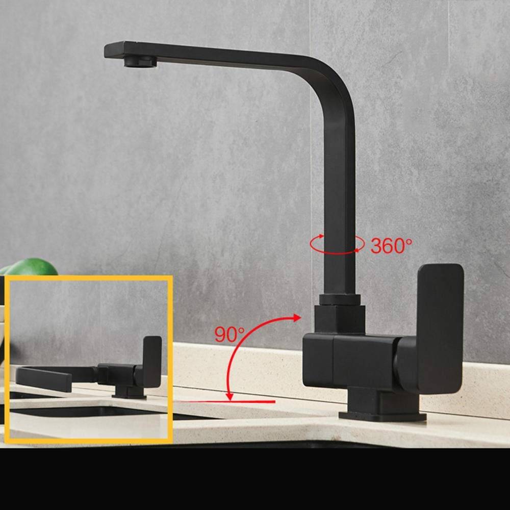 Grifo de Cocina Grifo de Fregadero Grifo Osmosis de Acero Inoxidable 360 Giratorio Ca/ño para Grifo de Agua Caliente y Fr/ía
